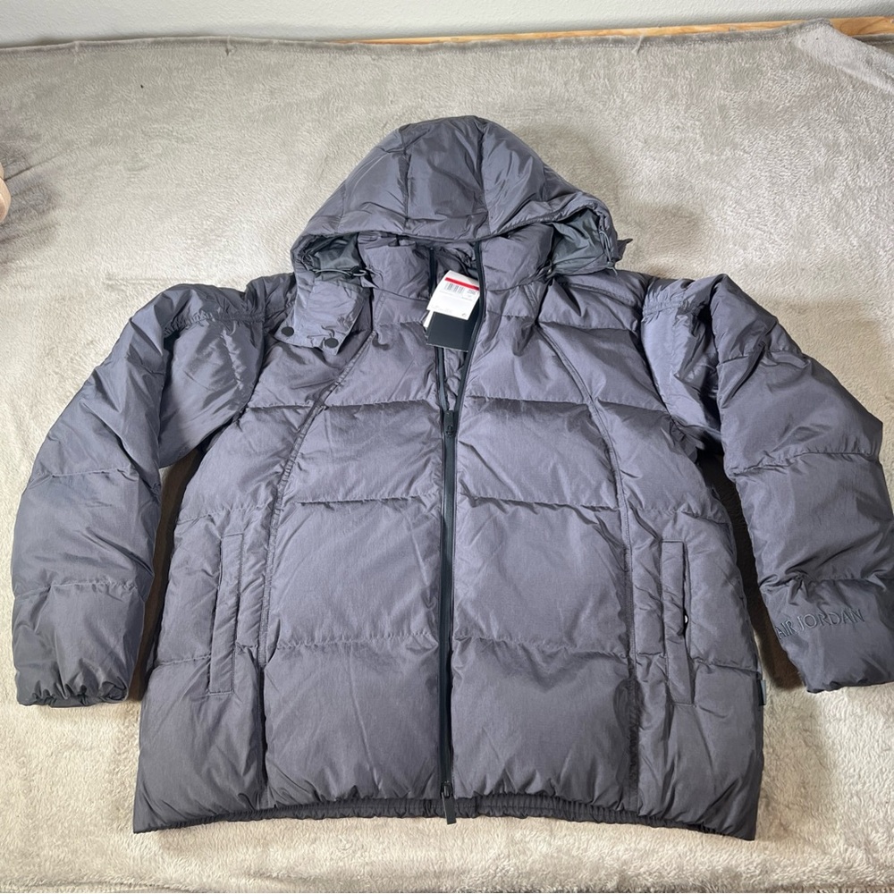 Nike‎ Air Jordan Down Jacket Therma Fit Anthracite FV7219-060 Men’s Size Large